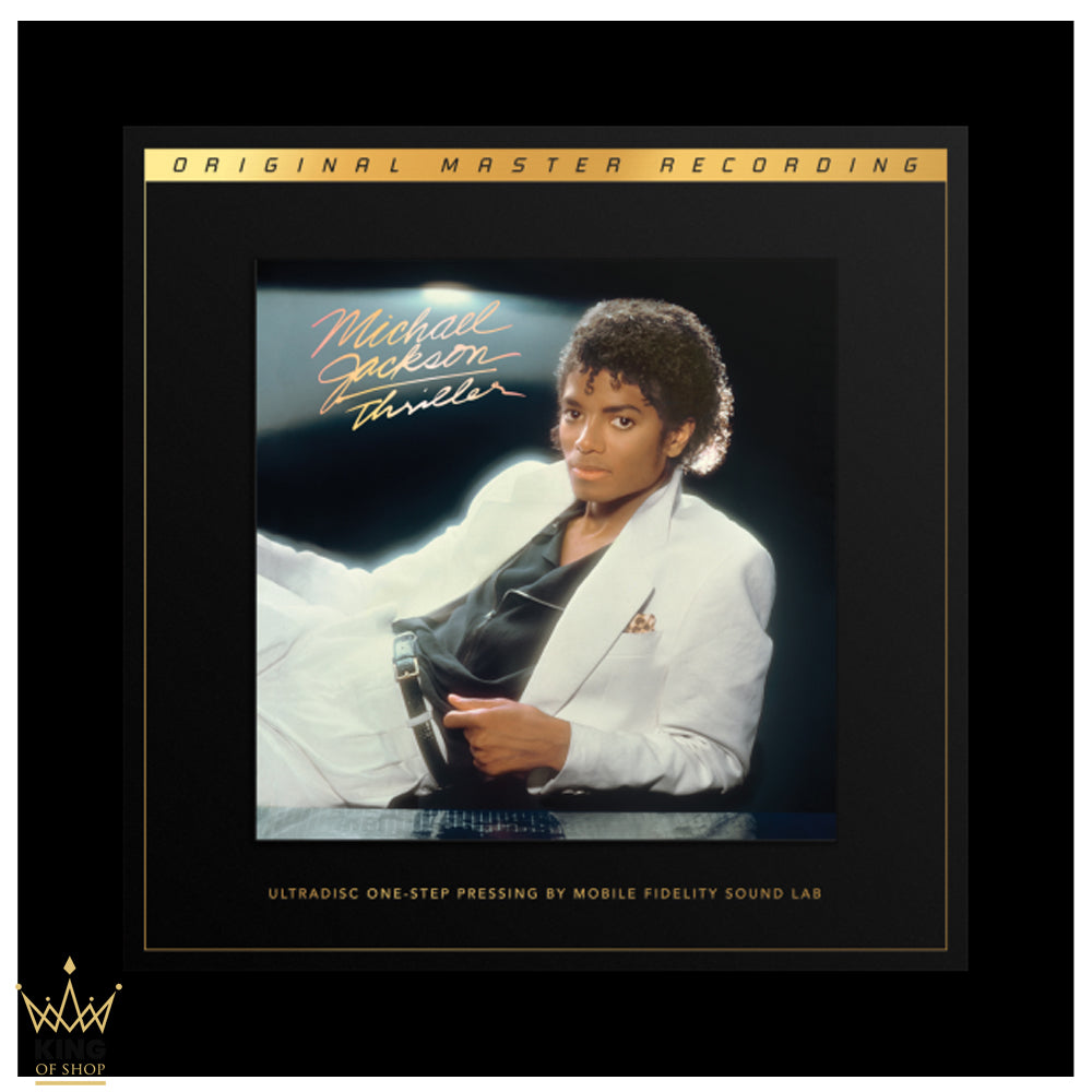 Michael Jackson | THRILLER AUDIOPHILE ONE-STEP 180G 33RPM LP - USA – King  Of Shop - Michael Jackson Merchandise