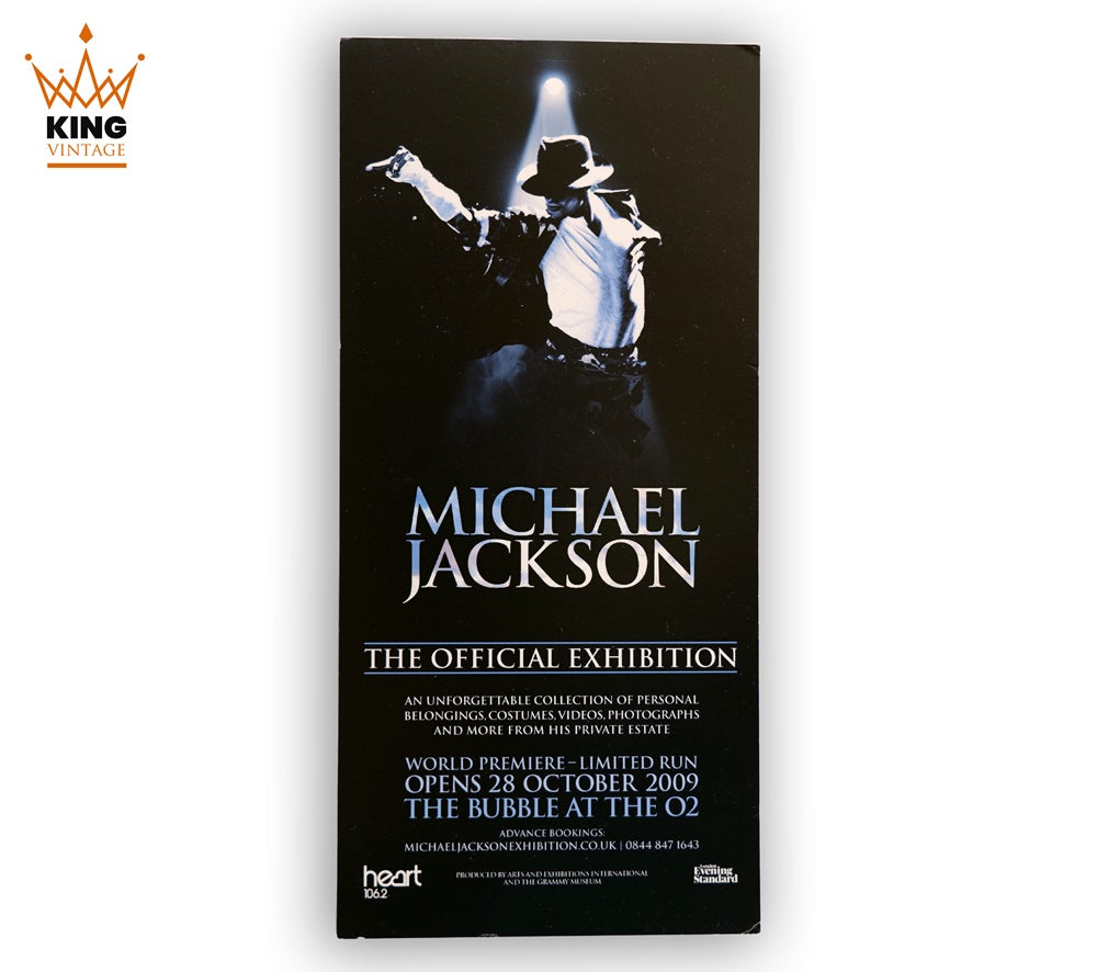 Michael Jackson | The Official Exhibition Flyer #1