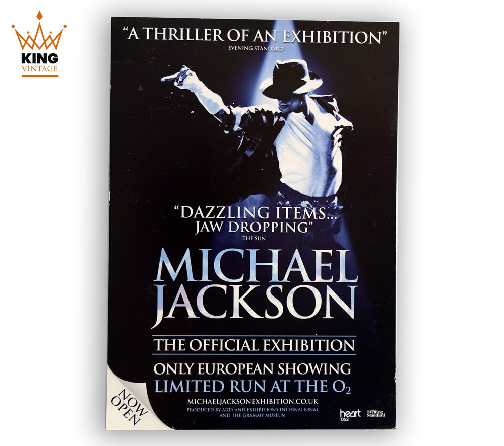 Michael Jackson | The Official Exhibition Flyer #2