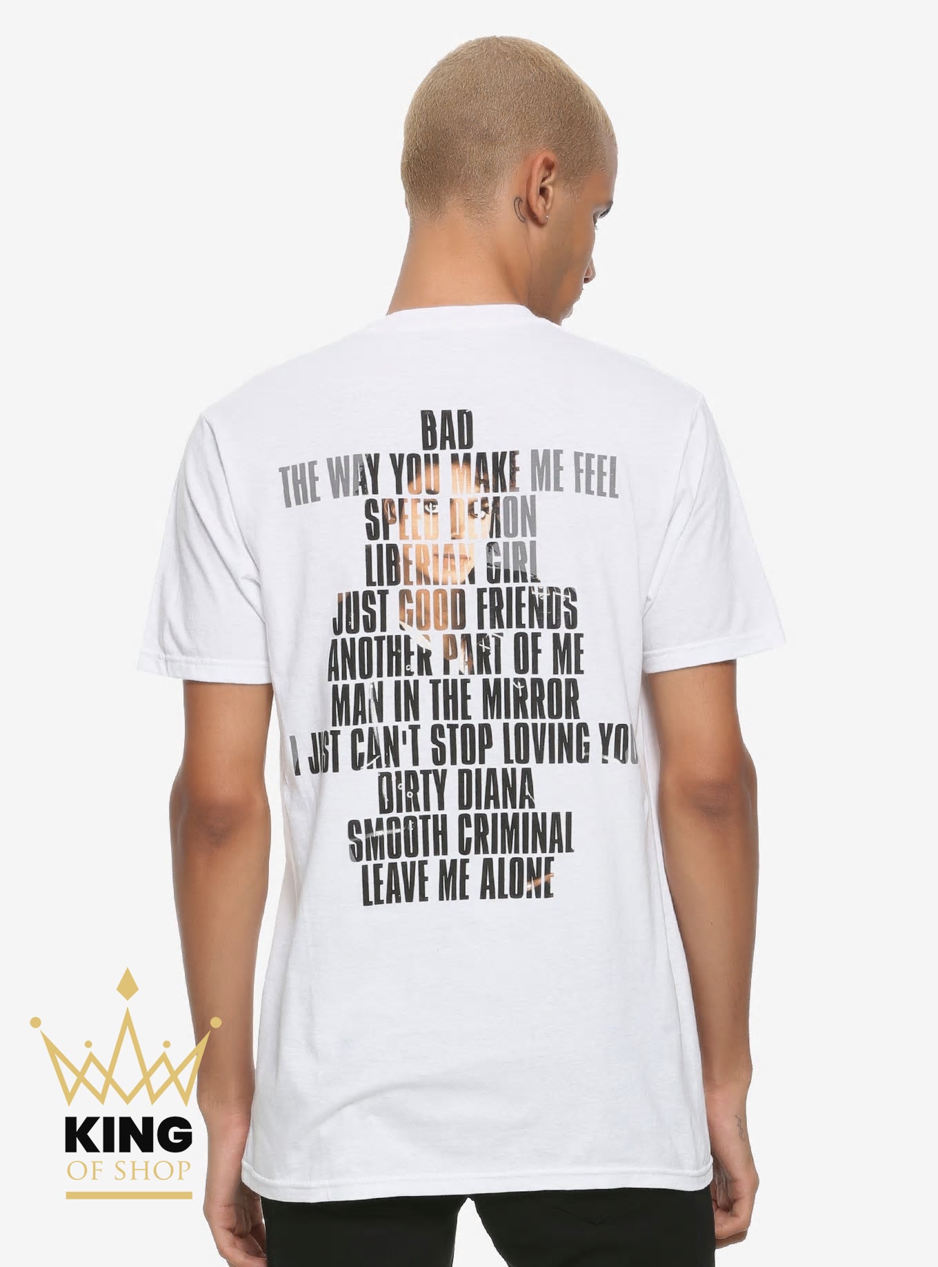 Michael Jackson Bad T-Shirt - Official Merchandise 